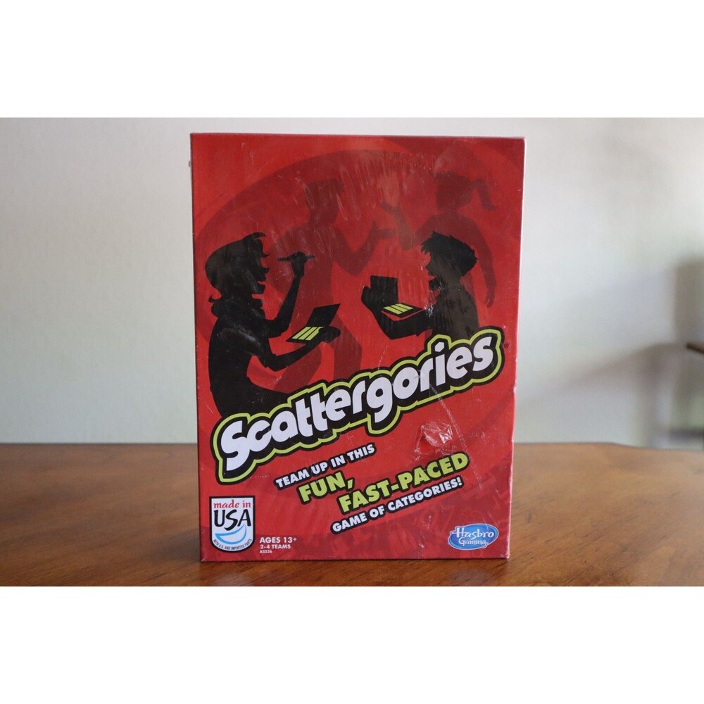 Scattergories Game of Categories by Hasbro Ages 13 plus New Factory Sealed